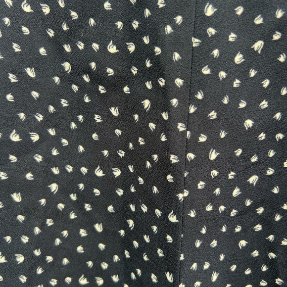 Whistles size 12 blue wide culottes with white dots and side zip. Super comfy! - Picture 6 of 6